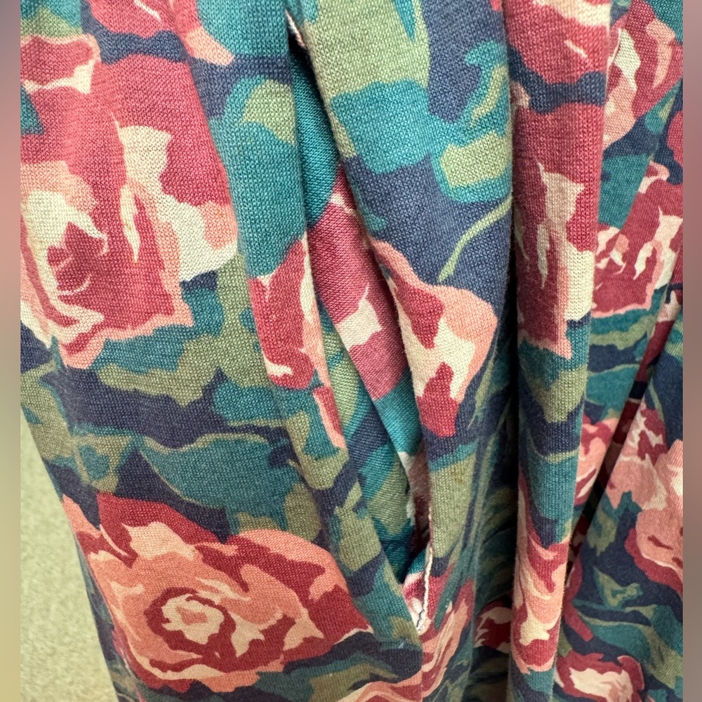 Laura Ashley Pink Floral Cotton Dress